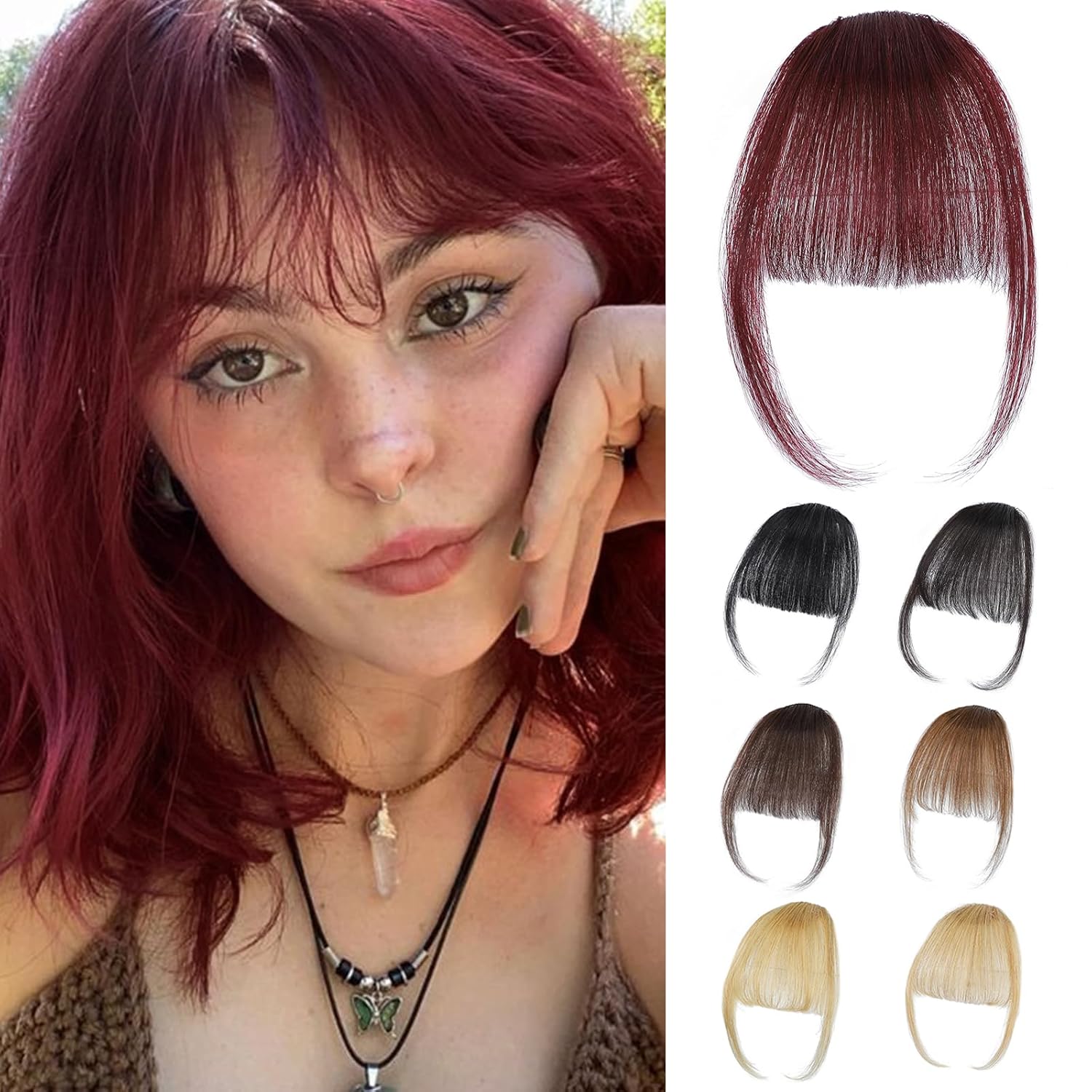 Seamless Clip In Hair Extensions Human Hair - Заколка-клипса для волос, 100% натуральные человеческие