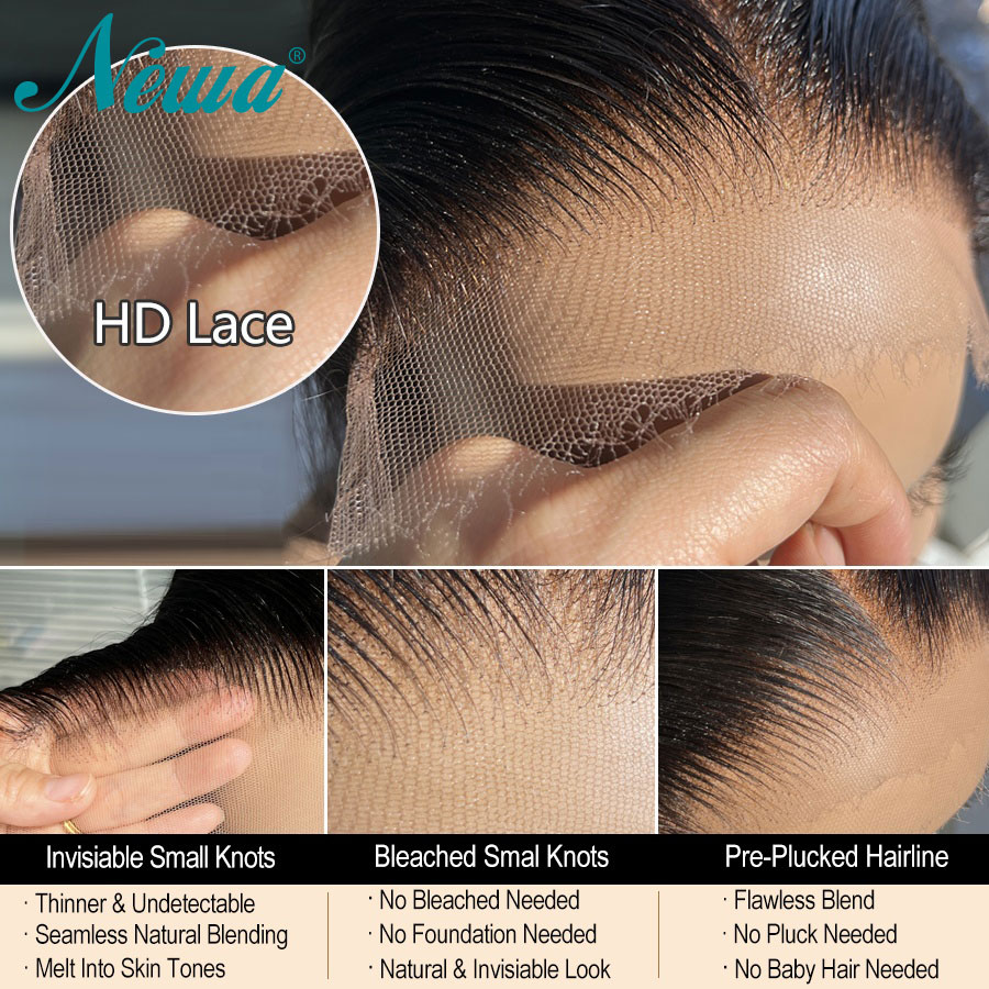 Парик женский ультратонкий из  – обзор и цена Hd Lace Frontal Wig Human Hair Pre Plucked