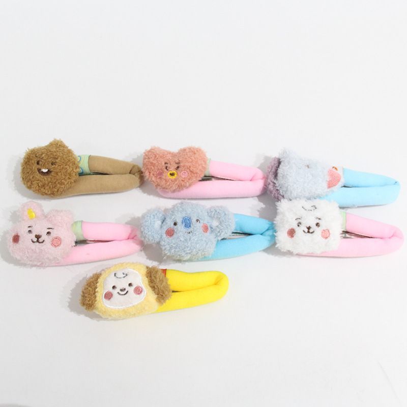 Заколка для волос BT21 в виде  – обзор и цена Hair Bundles
