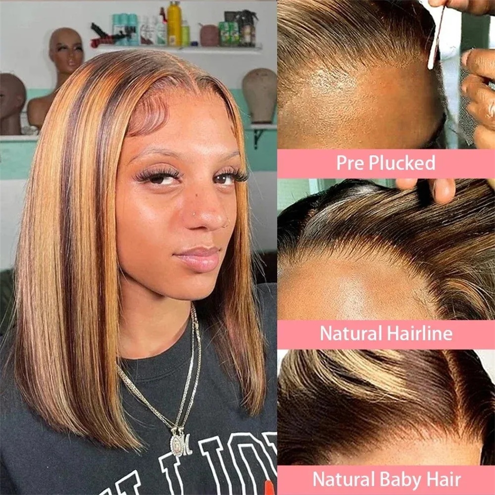 Парик-каре из натуральных воло – обзор и цена Glueless Wear And Go Human Hair Wig