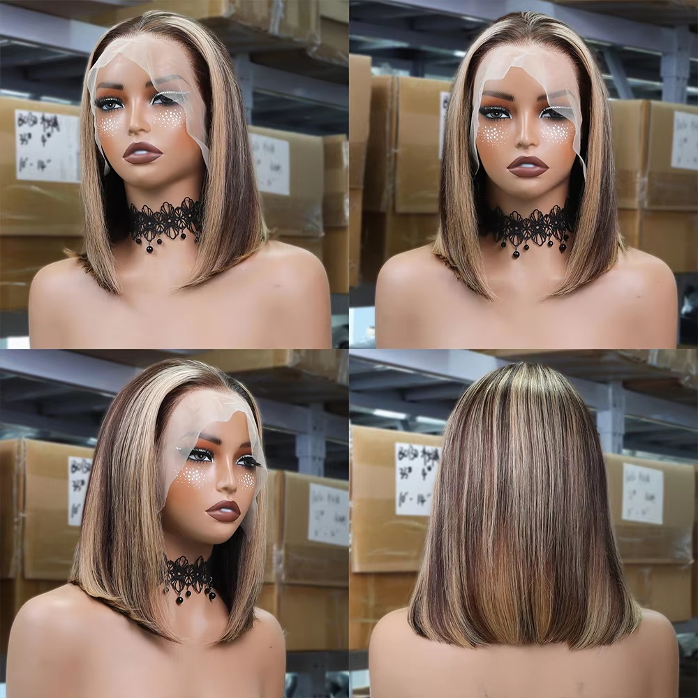 Парик-каре из натуральных воло – обзор и цена Glueless Wear And Go Human Hair Wig
