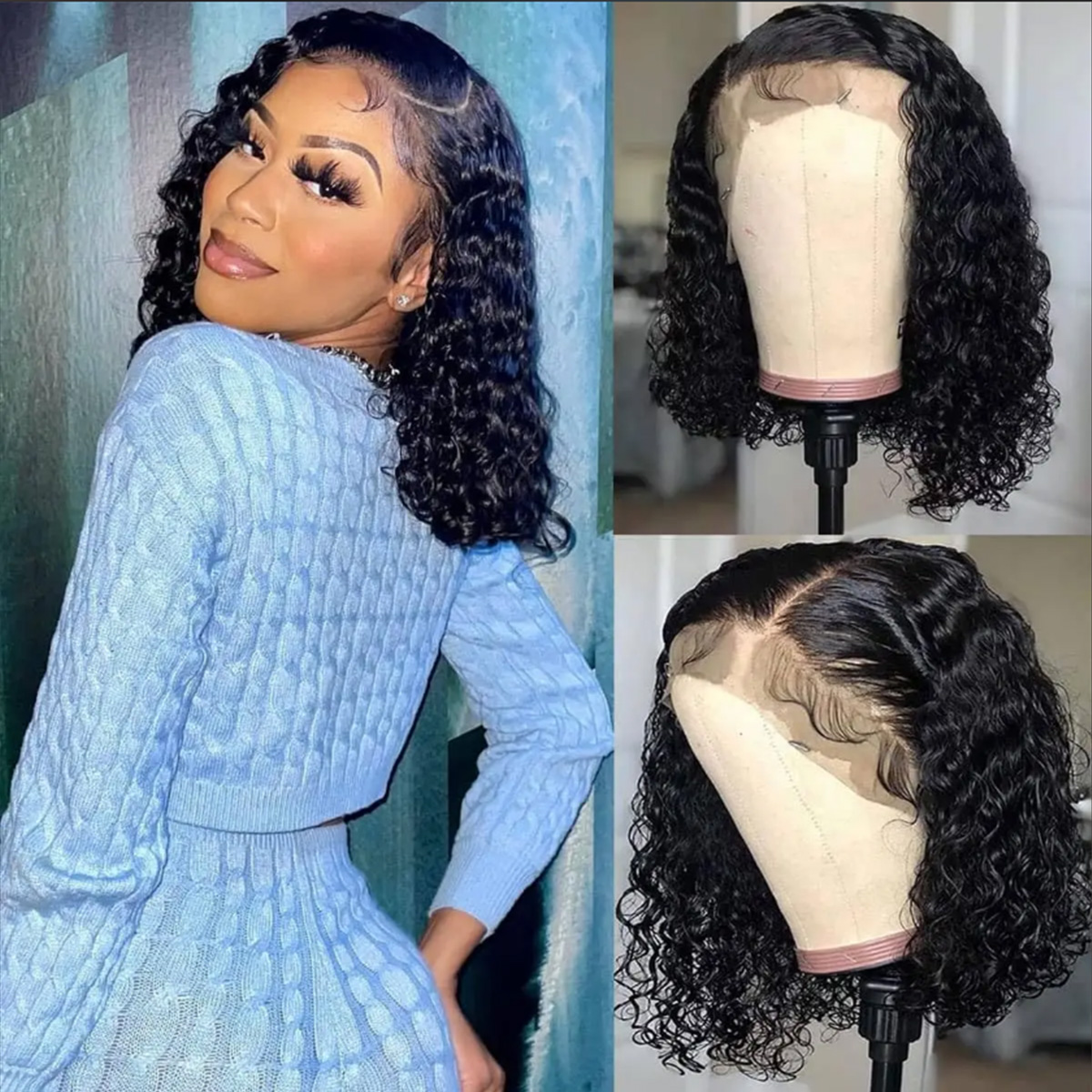 Парики из натуральных волос с  – обзор и цена Glueless Wear And Go Human Hair Wig