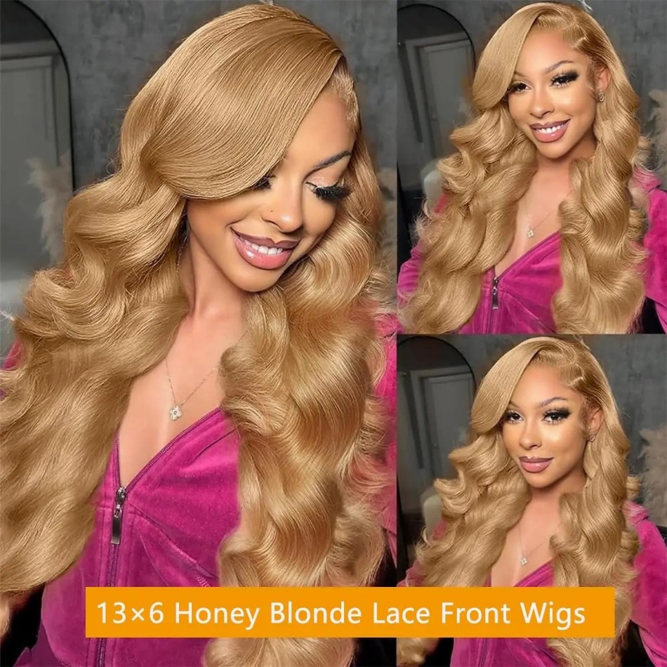 Парик медово-русы, волнистая т – обзор и цена Hd Lace Frontal Wig Human Hair Pre Plucked