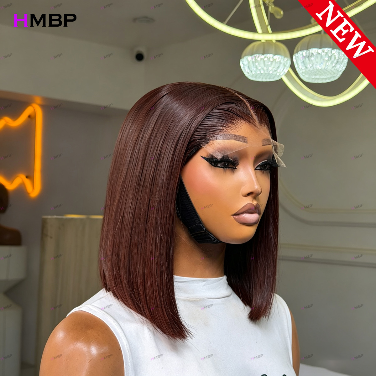 # 33 Темно-коричневый прямой п – обзор и цена Lace Front Wigs