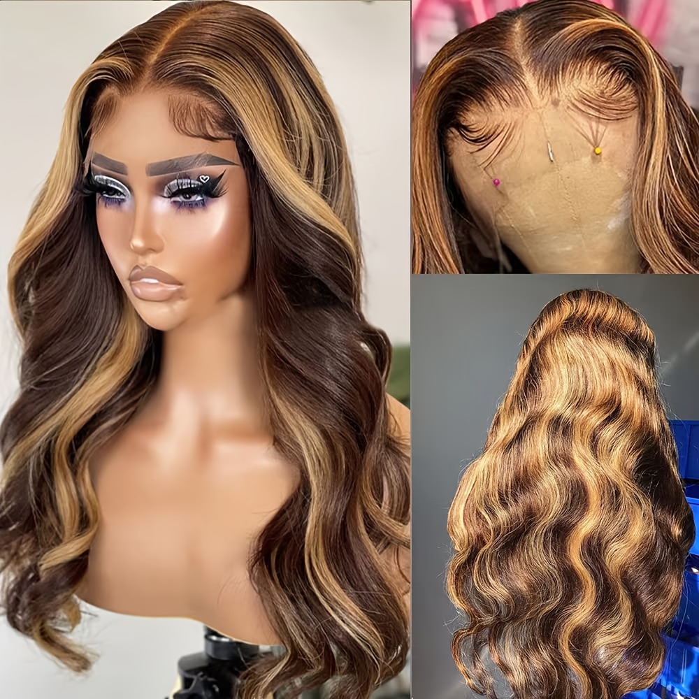 30-дюймовые парики с волнистым – обзор и цена Hd Lace Frontal Wig Human Hair Pre Plucked