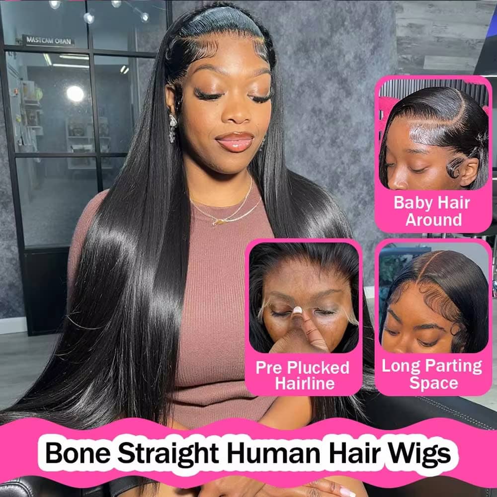 Парик из натуральных прямых во – обзор и цена Hd Lace Frontal Wig Human Hair Pre Plucked
