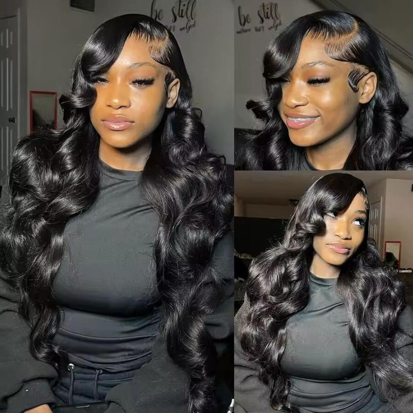 Парик из натуральных черных во – обзор и цена Hd Lace Frontal Wig Human Hair Pre Plucked